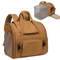 Bolsa de Viaje Expandible para Mascotas, de Gran Capacidad, Resistente, Plegable, Accesorios para Perros, Mochila Impermeable para Perros con Bolsillo con Cremallera