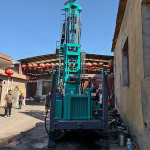 Diepwaterboorinstallatie volautomatisch DTH-boormachine diesel aangedreven pomp 300m rotatieboorinstallatie voor de bouw nieuw - Product Image 1