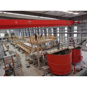 Máquinas para linha de produção de placas de fibra de cimento/silicato de cálcio processo Hatschek 5 milhões m2/y
