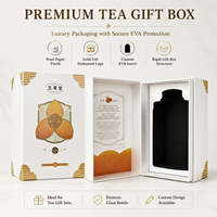 Boîte cadeau magnétique rigide de luxe réutilisable pour bouteilles en verre, emballage artistique personnalisé écologique, dorure à chaud, revêtement UV, livre haut de gamme