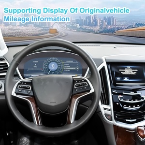 Navihua <b>Digital</b> Cluster <b>for</b> Cadillac SRX 2013-2015 <b>Car</b> <b>Digital</b> <b>Speedometer</b> Dashboard Panel LCD Instrument Cluster Linux System - Product Image 3