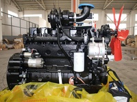 Moteur complet diesel Guangzhou Excavator 6BT5.9 6BT avec démarrage électrique et refroidissement par eau pour