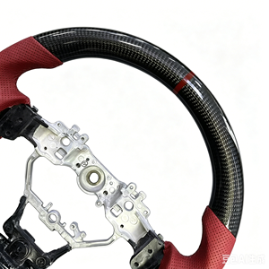 Volant en fibre de carbone RPPF Integrity Service avec éléments rouges forgés pour <span class=keywords><strong>Lexus</strong></span> IS250 IS300 IS350/RCF F Sport 2014+ - Product Image 4