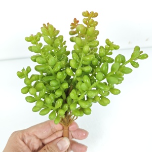 Flor hierba hiedra suculenta planta <span class=keywords><strong>Artificial</strong></span> bola tela y Material plástico para decoración <span class=keywords><strong>de</strong></span> pared interior al aire libre ocasiones <span class=keywords><strong>de</strong></span> boda - Product Image 4