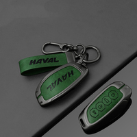 Étui de protection pour clé de voiture en alliage de zinc pour Great Wall Haval H6/H9/F7x/H5/H3/H2/M6 Cool Dog Plus Owl Dragon MAX - Léger et anti-rayures