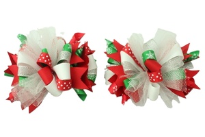 3.5 ''boucles bouffantes pinces à <span class=keywords><strong>cheveux</strong></span> pour fille Toddle Swe <span class=keywords><strong>neige</strong></span> fil Korker bébé <span class=keywords><strong>cheveux</strong></span> accessoires argent ruban <span class=keywords><strong>cheveux</strong></span> arcs - Product Image 3