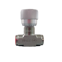 Válvula de Control de Flujo Bidireccional Hidráulica Haohong G1/2, Presión de 35Mpa, Caudal de 50L/min, 1 Año de Garantía, 2kg, CN;JIA, Dimensiones 24x11x6