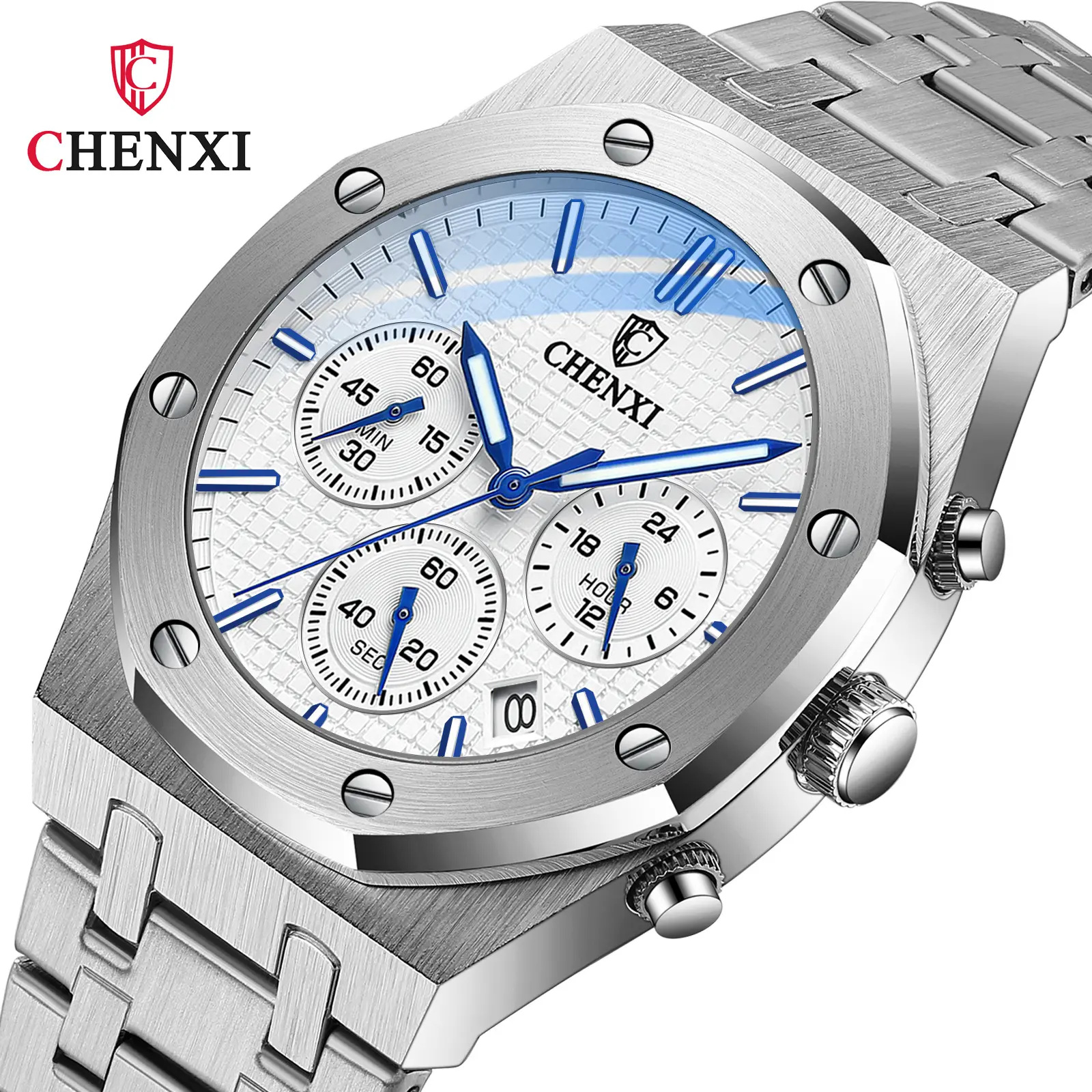 Chenxi 948 Luxury Wristwatches Men'S Quartz Watch Watch Stainless Steel Chronograph Wrist Watches For Men