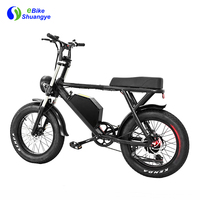 Vélo électrique tout-terrain Fat Tire 20 pouces 500w 750w avec batterie 48V 13AH/20Ah, VTT électrique, vélo de montagne