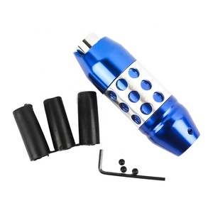 JDMotorsport88 Universal Mobil Aluminium <span class=keywords><strong>Automatic</strong></span> Gear Stick <span class=keywords><strong>Shifter</strong></span> Menangani Pergeseran Knob dengan Tombol - Product Image 1