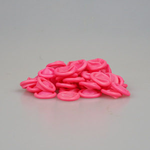 Suorec Nitrile Finger <b>Cots</b> <b>Pink</b> Textured Anti-Slip For Electronic Homework Touchscreen Use - Product Image 2