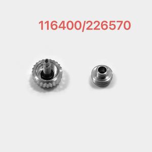 มงกุฎนาฬิกาขนาด 7 มม. สแตนเลสสตีล เหมาะสำหรับนาฬิกา <span class=keywords><strong>116400</strong></span> 226570 อุปกรณ์เสริมตัวเรือนนาฬิกาสำหรับเปลี่ยนทดแทน - Product Image 3