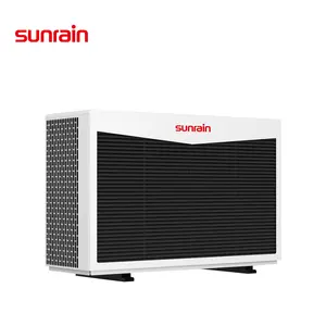Sunrain Manufacturer SG Ready R290 DC Inverter Monoblock Heating Cooling Water heating Air Source Heat Pump for Domestic Use