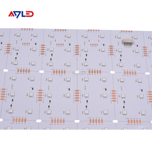 แผงไฟ LED RGB SMD5050 24V 162 ดวง แผ่นไฟ LED ปรับความสว่างได้ แผ่นไฟ LED แบบยืดหยุ่นทองแดง แผ่นไฟแบ็คไลท์ LED 3*10W สำหรับหินอ่อน - Product Image 2