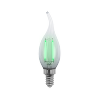 E12 E14 E26 E27 C35 C35T bleu vert Orange jaune rouge couleur ampoule de bougie 2W 4W coloré LED ampoule à Filament pour la décoration