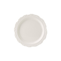 Vente en gros d'assiettes à dîner en porcelaine pour fruits et légumes de restaurant Western Relief