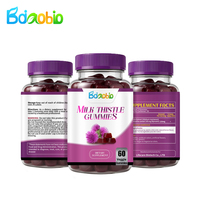 Complément Alimentaire OEM Lifecare Biotch Supply Faible en Sucre avec Vitamines Gommes de Chardon-Marie pour Adultes