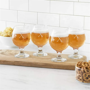 16oz verrerie <span class=keywords><strong>belge</strong></span> faite à la main personnalisé gravé Logo impression tulipe verres à <span class=keywords><strong>bière</strong></span> Style Pilsner pour Bar maison ou cadeaux - Product Image 1