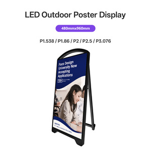 Écran d'affichage LED portable HD pour affiches extérieures, support roulant pour la publicité extérieure et les magasins de détail - Product Image 4