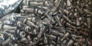 วาล์วลมยาง MS525โลหะผสมสังกะสีกระพริบหัวฉีดแบบไม่มียางใน - Product Image 4