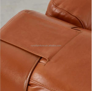 Bolso suave de diseño simple nórdico, sofá de sala de estar perezoso de cuero, sillón creativo 932 MB1 QUARTET - Product Image 4