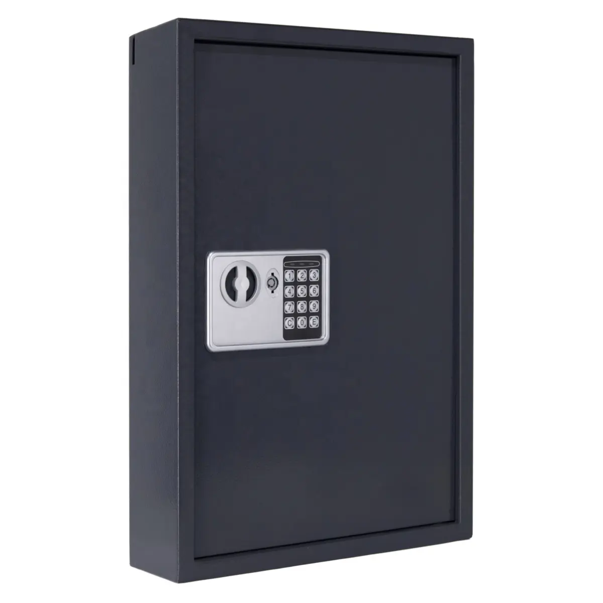 Metal Digital Locking Organizer Electronic Key Safe Storage with 100 Key Hooks key box