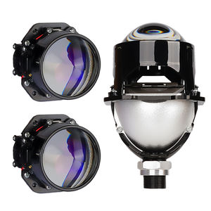 Lentille de projecteur bi-led de 2.5 pouces 90W 6000K faisceau haut/bas H4 Installation facile phares LED de voiture pour Golf Accord <span class=keywords><strong>GS</strong></span> bricolage mise à niveau - Product Image 2