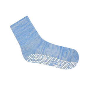 Calcetines Deportivos Personalizados para Hombre con Logotipo Personalizado, Calcetines de Tobillo Unisex con Cuello Redondo, Antideslizantes, para Correr, de Algodón Deportivo, Color Azul - Product Image 3