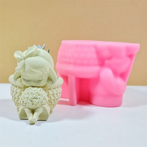 Stampo in vaso di fiori carnoso <span class=keywords><strong>per</strong></span> bambine - Product Image 5