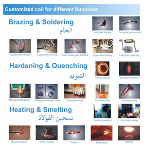 High Frequency Industrial Induction Heating Machine for heating <b>soldering</b> brazing and annealing - Product Image 4