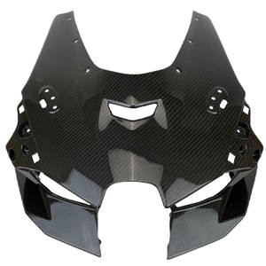 Nuevo Kit de Carenado Frontal Personalizado 100% Fibra de Carbono Real para Motocicleta <span class=keywords><strong>Kawasaki</strong></span> ZX10R <span class=keywords><strong>ZX10RR</strong></span> 2021-2025 - Product Image 1