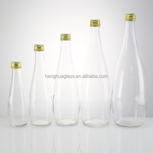 Nhà Máy Giá 500Ml 16Oz Rõ Ràng Uống Nước Chai Thủy Tinh Với Ropp Nắp Cho Nước Khoáng Soda Uống Đồ Uống Lấp Lánh - Product Image 5