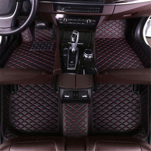 Alfombrillas de Cuero de Lujo Muchkey Antideslizantes para el Interior del Dodge <span class=keywords><strong>Durango</strong></span> 2016 2017 2018 2019 - Product Image 3
