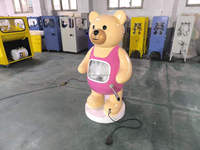 Tragbare Teddybär-Füllmaschine: Abdeckung für Build-a-Bear-Stofftiermaschine, Spielzeugfüllmaschine für Partys und Einkaufszentren