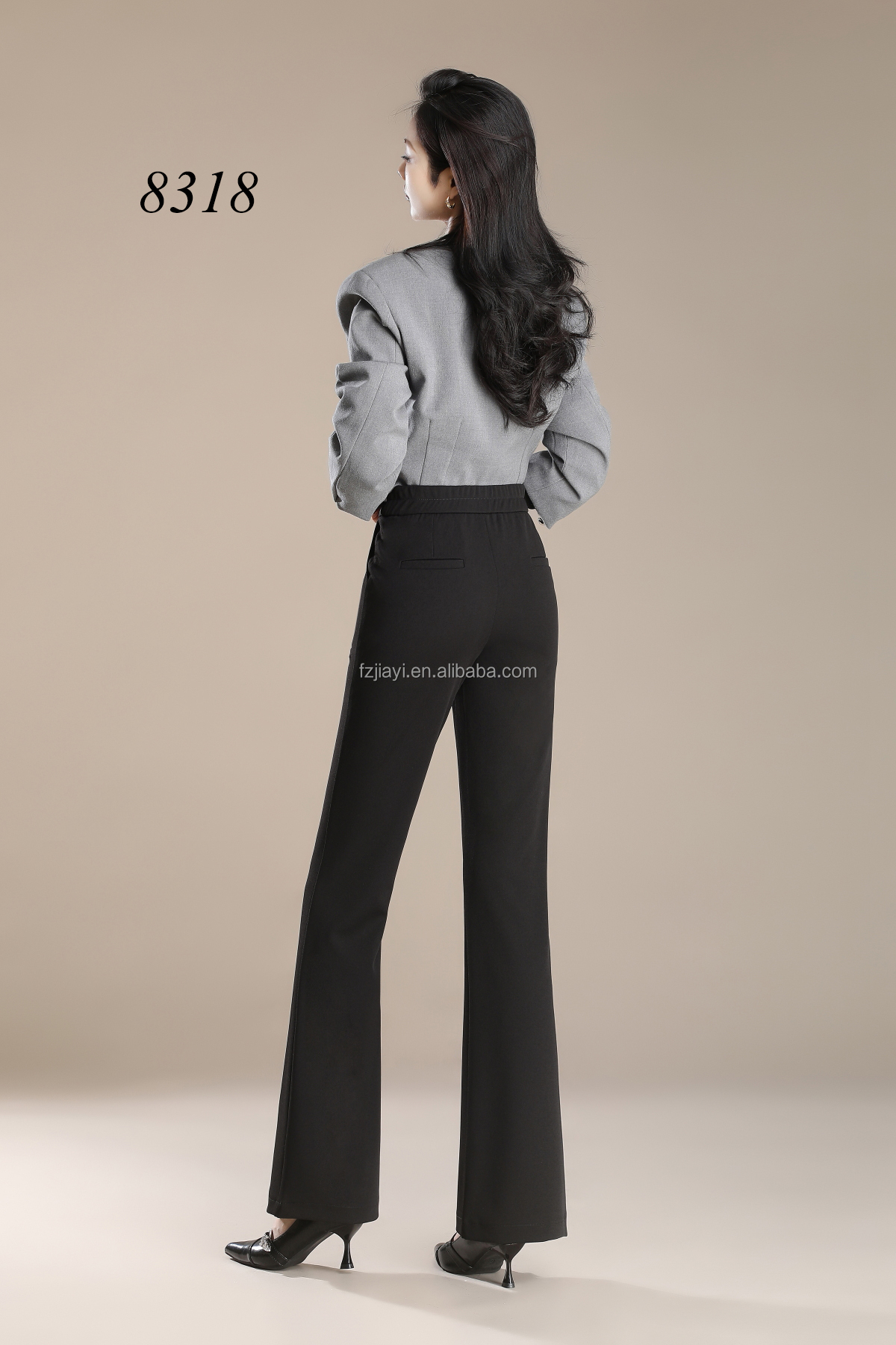princess polly baby blue dress Black Blown Dress Pants Stretchy High Waist Flare Pants for Women|  Alibaba.com