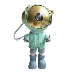 Lonvel Novelty Spaceman LED Night Light Starry Star Projector Lamp Kids Bedroom Projection Lamp Home Decorative Lighting Gifts