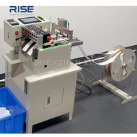 Máquina Automática de Corte de Cintas con Sellado Térmico, Cortadora de Correas de Poliéster, Cuerda de Nylon y Materiales de Cinta