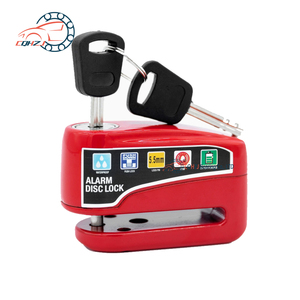 Verrou de frein à <span class=keywords><strong>disque</strong></span> universel CQHZJ de haute qualité pour <span class=keywords><strong>moto</strong></span> avec alarme, dispositif de sécurité <span class=keywords><strong>antivol</strong></span> durable, garantie 1 an - Product Image 2