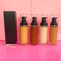 Best-seller avec logo, fond de teint liquide, label privé, fond de teint à couverture complète, vente en gros