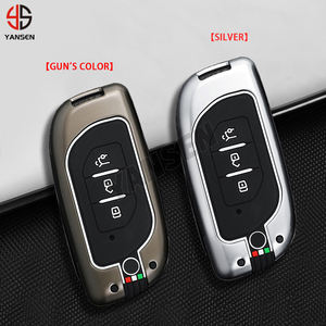 Étui de protection pour clé intelligente de voiture en alliage de zinc, coque de protection pour Dongfeng Fengxing Forthing T5 <span class=keywords><strong>EVO</strong></span>, accessoires de porte-clés - Product Image 5