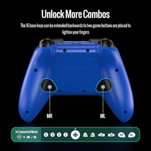 Adaptador Inalámbrico para Guitarra BETMI con Vibración Dual de 2.4GHz Azul - Product Image 5