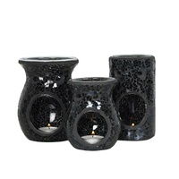 YIXIN Meilleures ventes – Brûleur d'encens décoratif en verre mosaïque fait main, écologique, pour huiles essentielles et bougies chauffe-plat, personnalisable