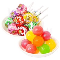 Multicolor Hard Lollipop Candy Custom Fruit Flavours Sweet Fruity Flavors Kosher Assorted Varieties 108 Pieces Pack