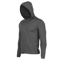 Vêtements de sport unisexes tendance, grande taille, fermeture éclair sur le devant, manches longues, coupe ajustée, sweat-shirt, vêtements de gym, séchage rapide, respirant, motif 3D