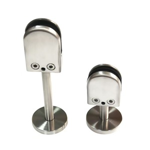 Pince à bouche de poisson en acier inoxydable <span class=keywords><strong>sans</strong></span> perçage pour support de <span class=keywords><strong>verre</strong></span>, support de <span class=keywords><strong>pied</strong></span>, support de cadre, support de poteau - Product Image 4