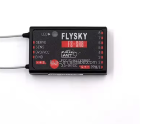 Flysky FS-SR8 2.4GHz Ant mini receiver điều khiển từ xa <span class=keywords><strong>RC</strong></span> xe <span class=keywords><strong>8</strong></span> kênh máy bay Máy bay trực thăng FPV drone FS-ST8 đài phát thanh <span class=keywords><strong>Transmitter</strong></span> - Product Image 4