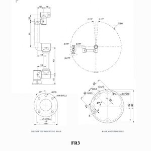 Robot industriel 6 axes haute précision FR3, charge utile 3 kg, pour la fabrication métallique, soudage laser sécurisé, robot collaboratif de sécurité - Product Image 2