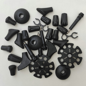 Ensemble d'accessoires pour bâtons de randonnée avec embouts et rouleaux anti-boue pour bâtons de trekking et bâtons de marche - Product Image 1