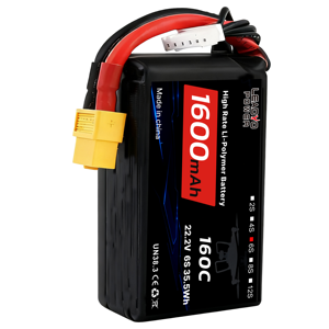 High Rate 160C 22.2V <strong>6S</strong> 1400mAh Liquid <strong>Battery</strong> LP22.2V1.4Ah160C For Drone With 1000 Cycles - Product Image 2