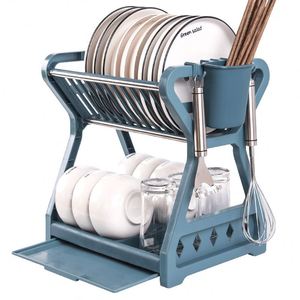 Égouttoir de cuisine multi-niveaux personnalisé pour vaisselle, support de rangement domestique pour la vente en gros - Product Image 6